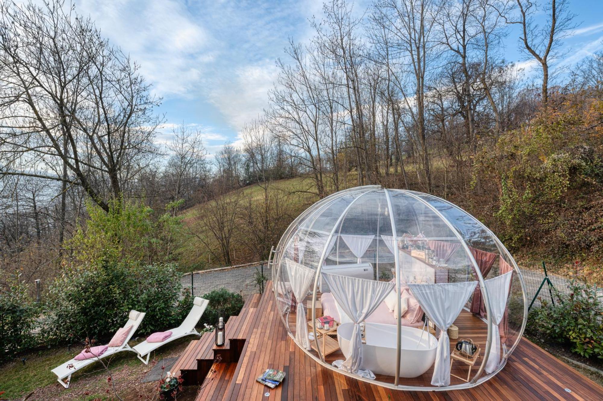 Il Cantico Bubble Room Experience Сан Джакомо Екстериор снимка