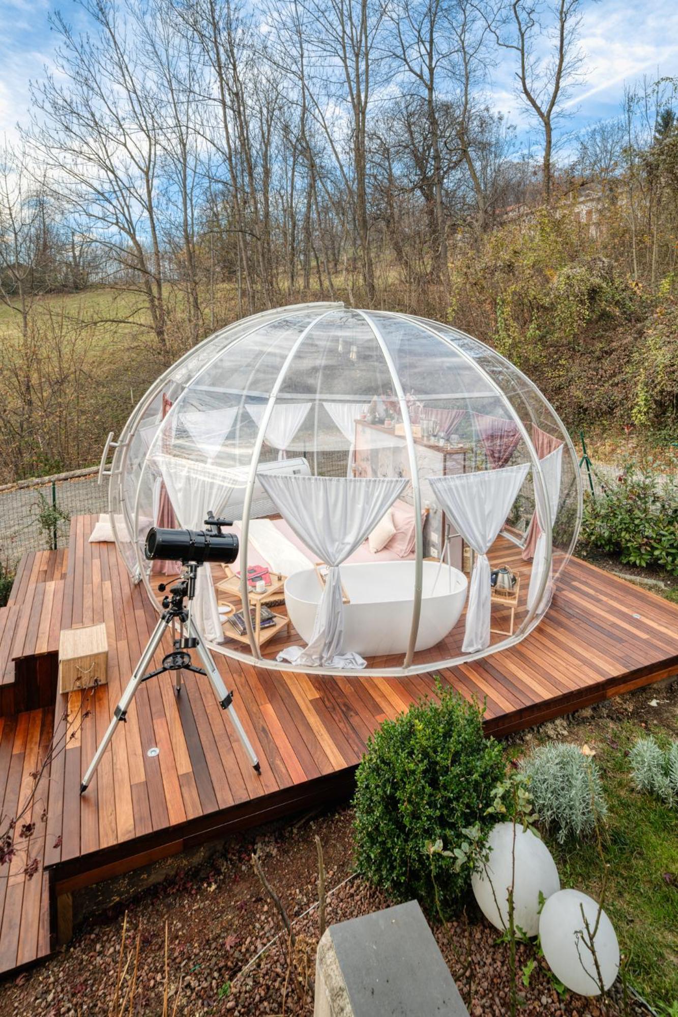 Il Cantico Bubble Room Experience Сан Джакомо Стая снимка