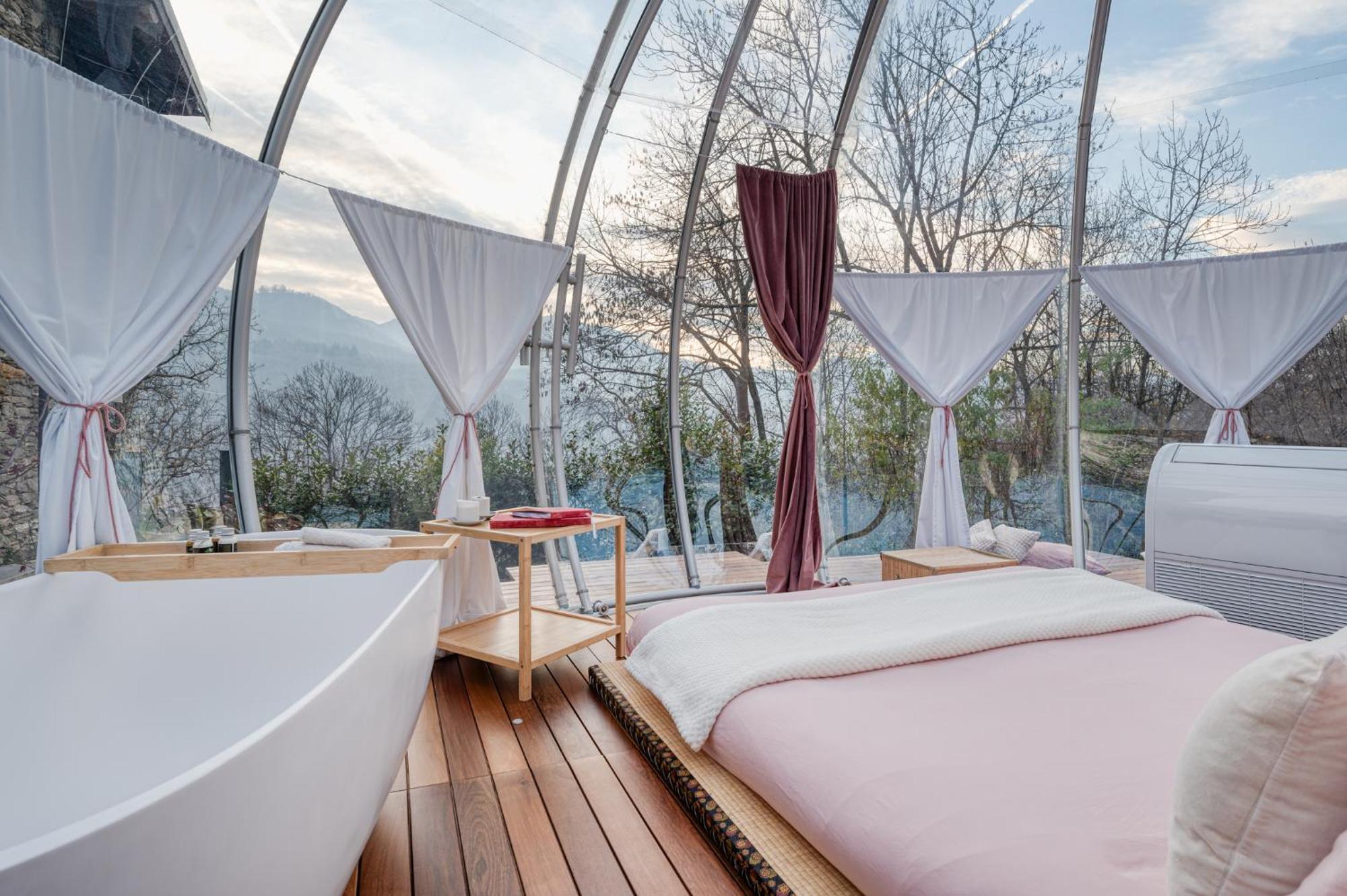Il Cantico Bubble Room Experience Сан Джакомо Екстериор снимка