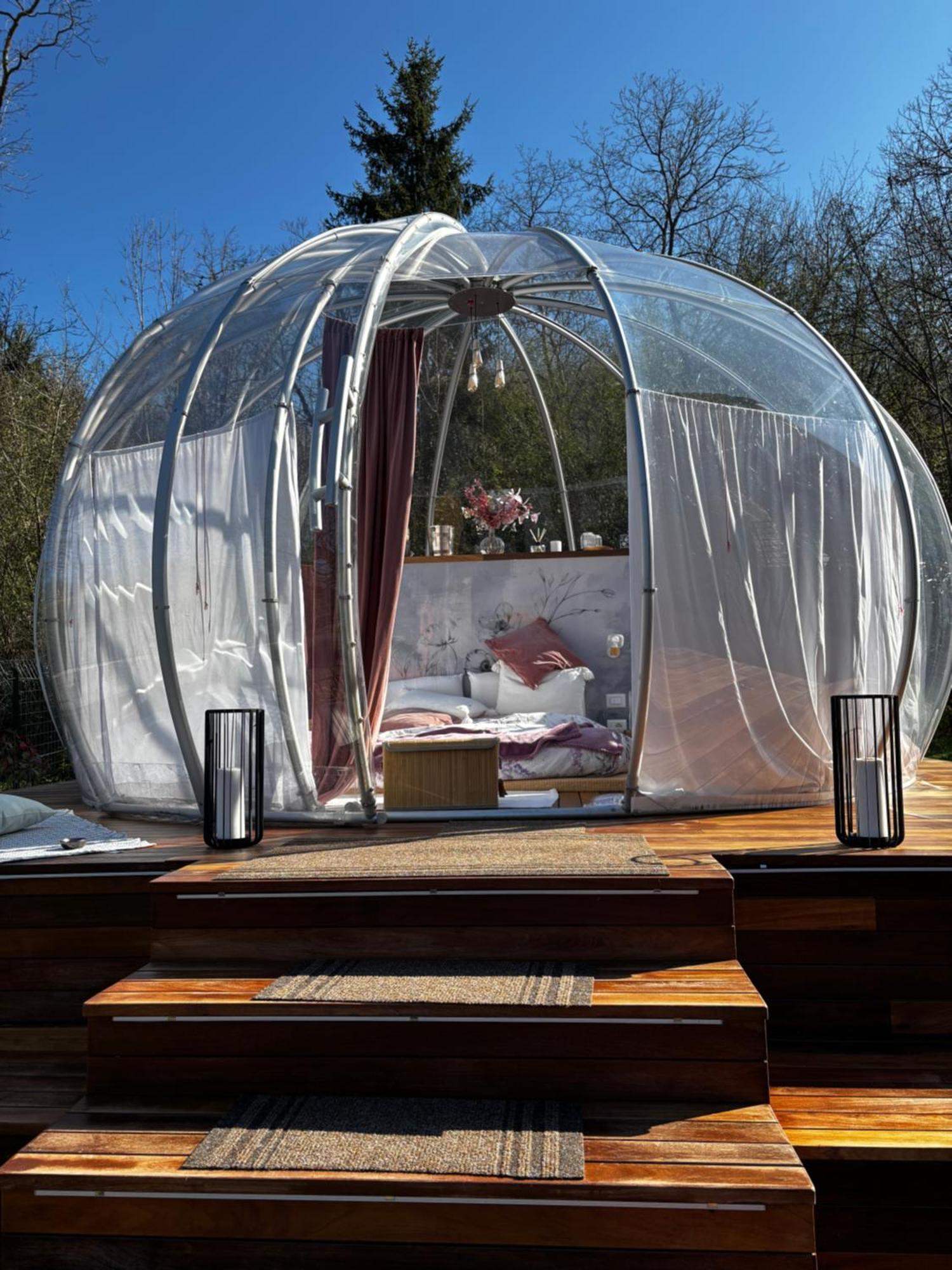 Il Cantico Bubble Room Experience Сан Джакомо Екстериор снимка